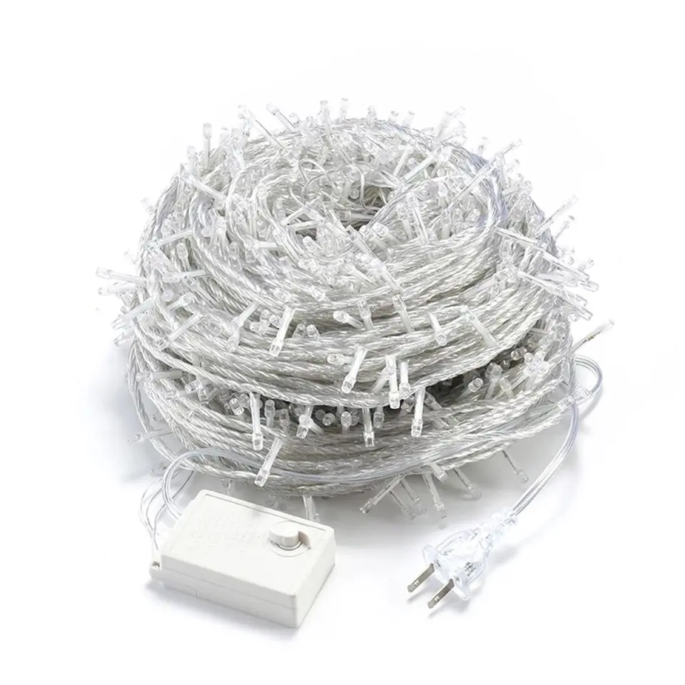 

Holiday Led Christmas Lights Indoor Outdoor 10M100LEDS 20M 200LEDS String Lights Decoration For Party Holiday Wedding Garland