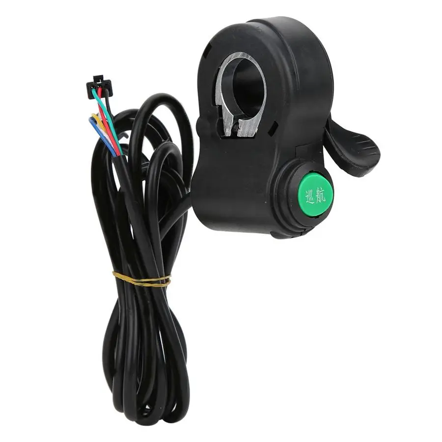 Электрический велосипед с накатанной головкой рукоятка управления дроссельной