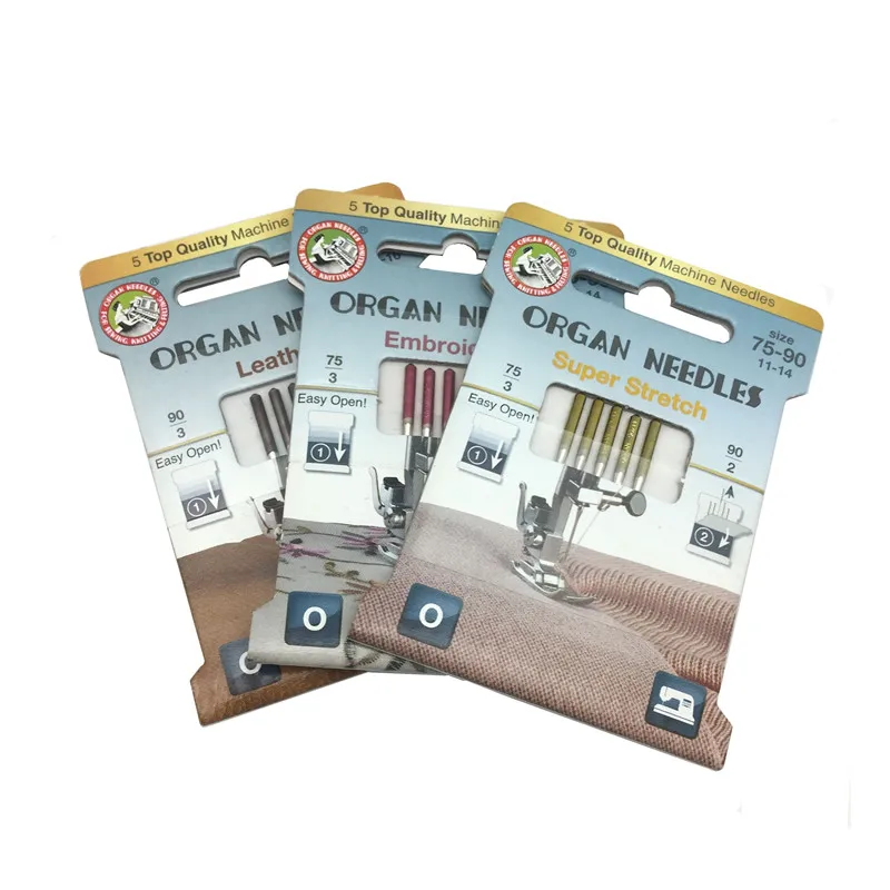 Иглы для вязаных и эластичных изделий для бытовых швейных машин, 5 шт., YJ352