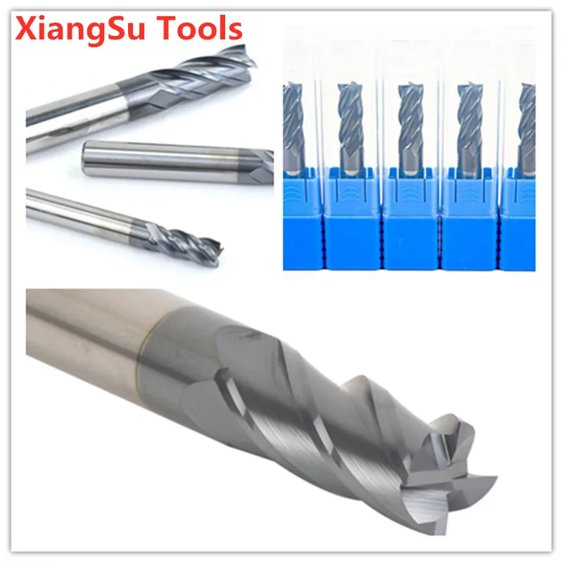 D5-D6-D8mm CNC фреза Hrc45 фрезы 4 флейты тверого сплава Вольфрам Сталь соответствовать Cnc