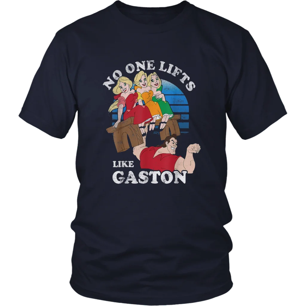 Красавица и Чудовище поднимают как Гастон футболка|Мужские футболки| |