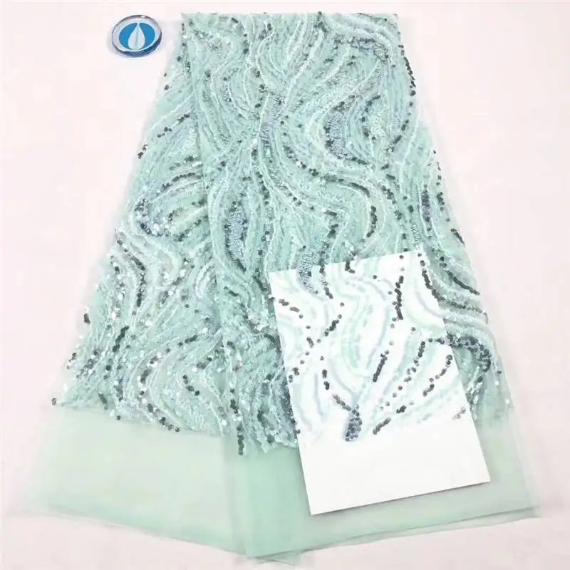 Африканская сетчатая кружевная ткань 2019 французская неш вышитая нигерийская