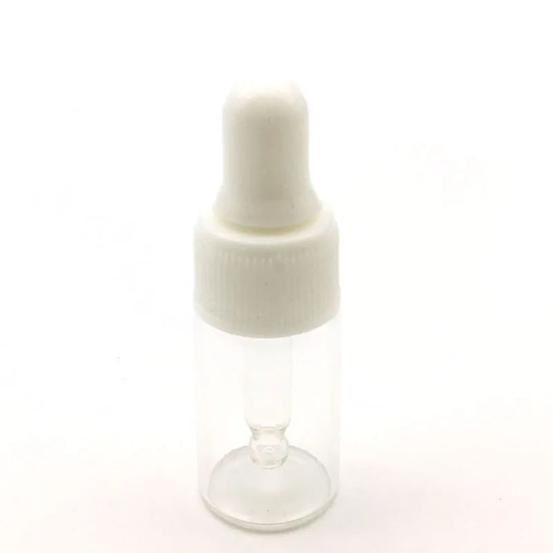 

5pcs 3ml Clear Glass Mini Bottle Dropper Vial with Pure Glass Dropper Perfume Sample Tubes Essential Oil Bottles