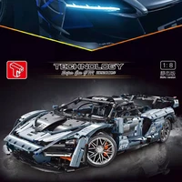 3780pcs moc technology series senna gt famous sports car model assembly building blocks diy toys