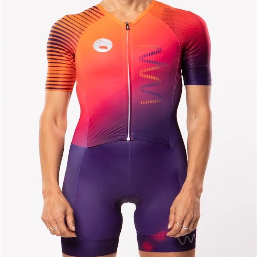 2 Женские велокостюм наборы Maillot Ropa Ciclismo Hombre велосипедная одежда триатлонный костюм велосипедные майки гидрокостюм bicicleta - Цвет: 2