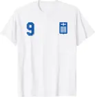 Ретро Греция футбол Джерси греческая Хеллас Футбол Футболка 9