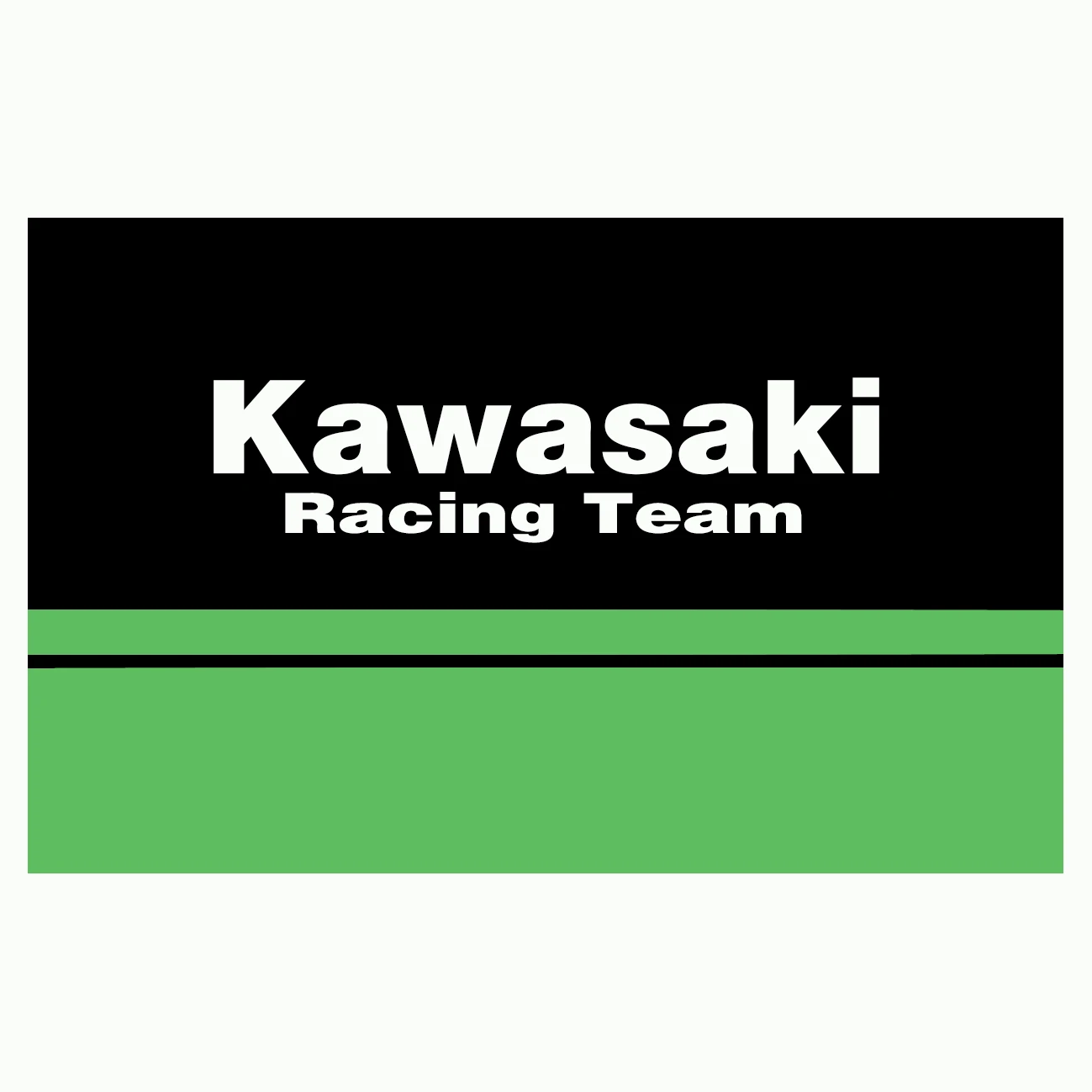 

3X5 Ft Kawasaki Racing Flag Polyester Printed Flags and Banners for Decor
