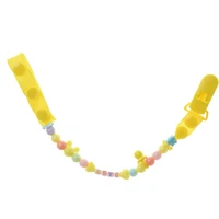 infant pacifier clips beaded baby soother multi style spacers pacifier holder
