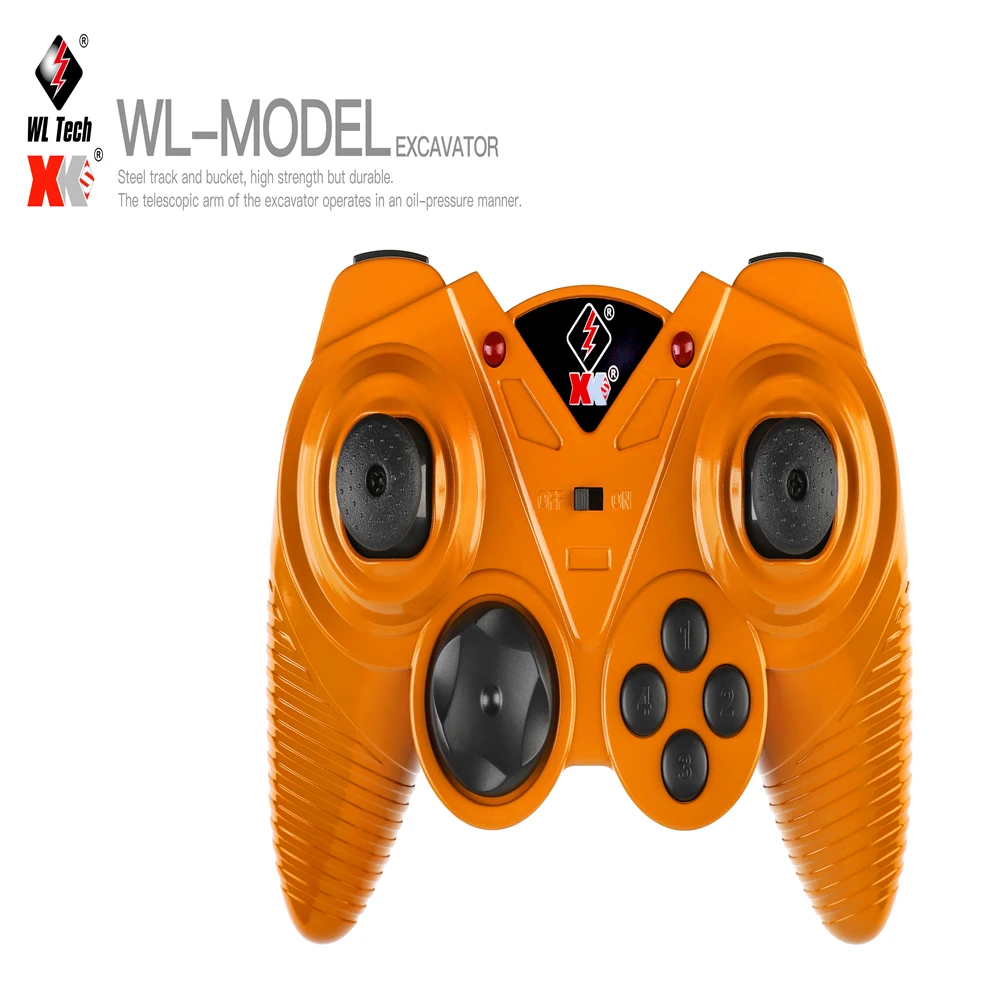 Масштаб 1/16 WLtoys 16800 радиоуправляемая модель экскаватора 2 4 ГГц с эффектом