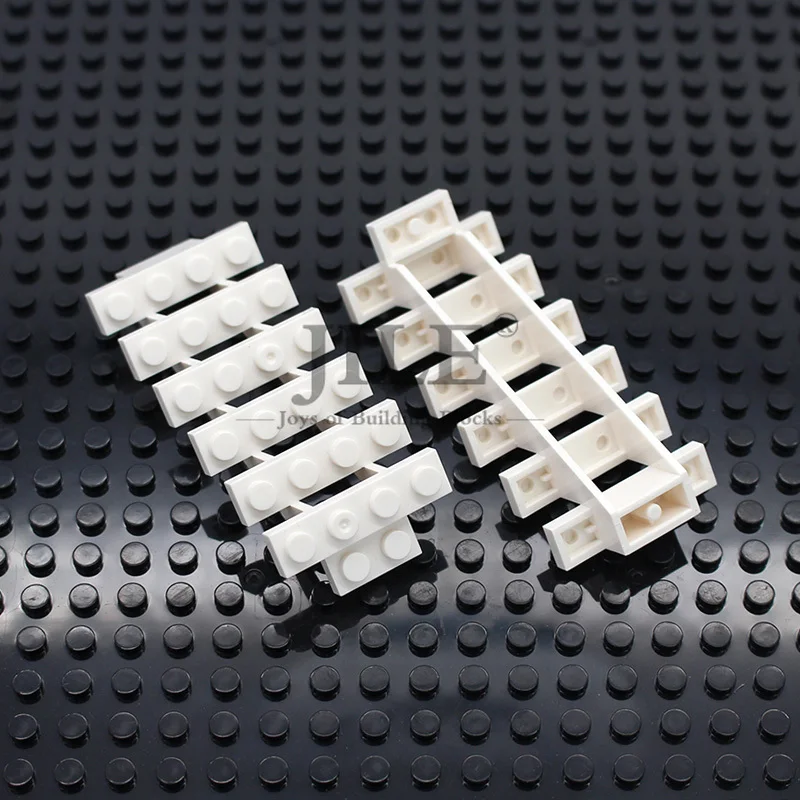 Конструктор Moc С лестницами 7x4x6 прямые открытые 30134 уличный вид сделай сам