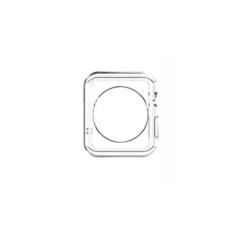 For Apple Watch 44 40 TPU Case Cover 42mm Series 3 1 2 38mm Soft Sport Transparent Rubber Protective Gel Skin for Iwatch |