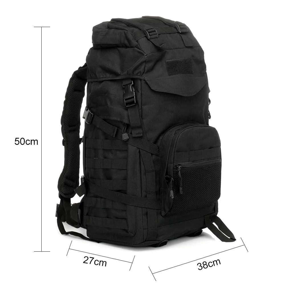 Вместительный мужской армейский тактический большой рюкзак водонепроницаемый
