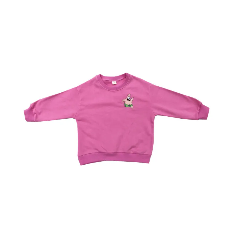 Осенняя хлопковая толстовка с длинными рукавами и вышивкой в Корейском стиле для