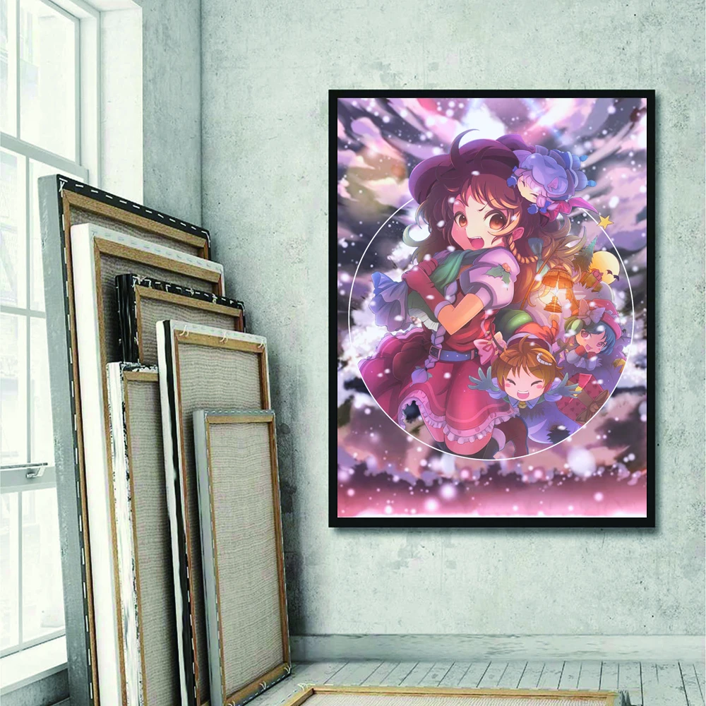 

Kawaii Room Decor Bedroom Pictures HD Anime Poster Home Decorative Painting Room Decoration Original Artwork Poster