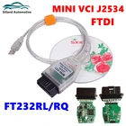 Сканер OBD2 для Toyota TIS Techstream V1.4.1 MINI VCI J2534 FT232RLRQ FTDI V16.20.023, диагностика автомобиля TOYOTA