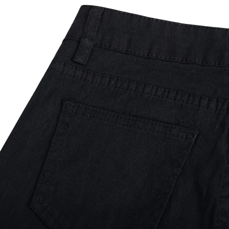 LASPERAL 4XL обтягивающие женские брюки с высокой талией, женские брюки, женские леггинсы с дырками, черные рваные однотонные цветные штаны