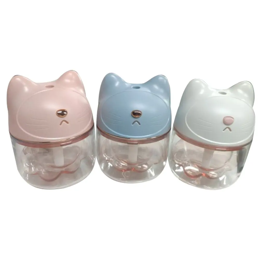 

Cute Cat Claw Cup Air Humidifier USB Desktop Diffuser Mist Maker Ultrasonic Air Humidifier Colorful Night Light