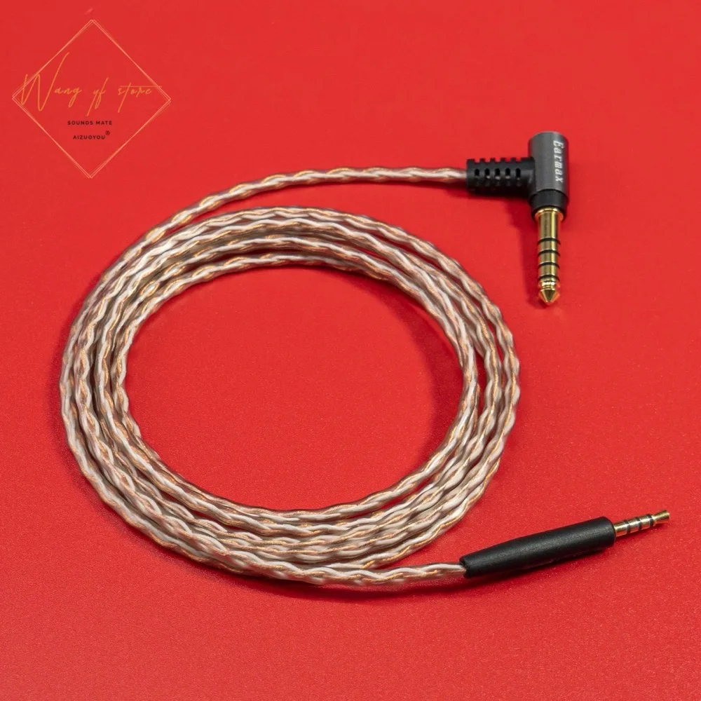 6N Hifi сбалансированный кабель для наушников Sennheiser PXC450 PXC350 PC350 PXC480 PXC550 OCC 99.99997% 4 мм 2 5