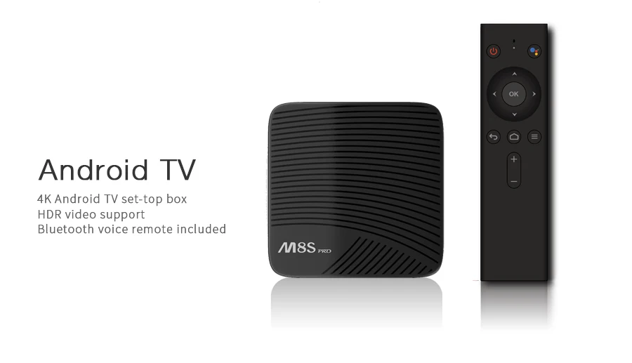 MECOOL Android 7,1 tv Box M8S PRO Amlogic S912 Восьмиядерный 2 Гб DDR4 16 Гб rom 2,4G/5G WiFi видео деление 4K сетевая tv-приставка