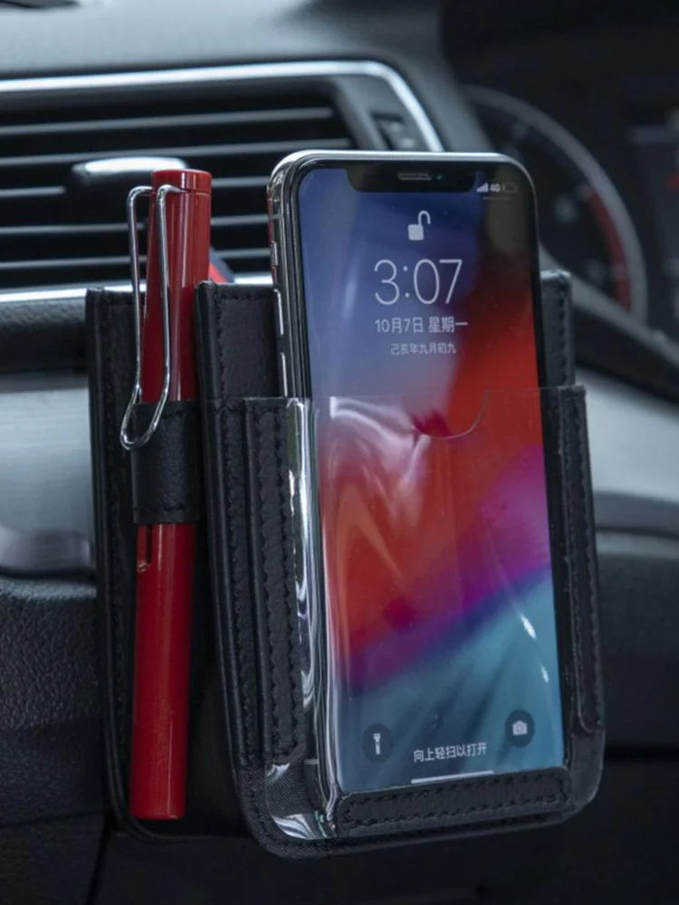 Automotive Supplies Outlet Storage Bag In Car Multifunctional Vehicle Mobile Phone Hanging Creative Box | Дом и сад