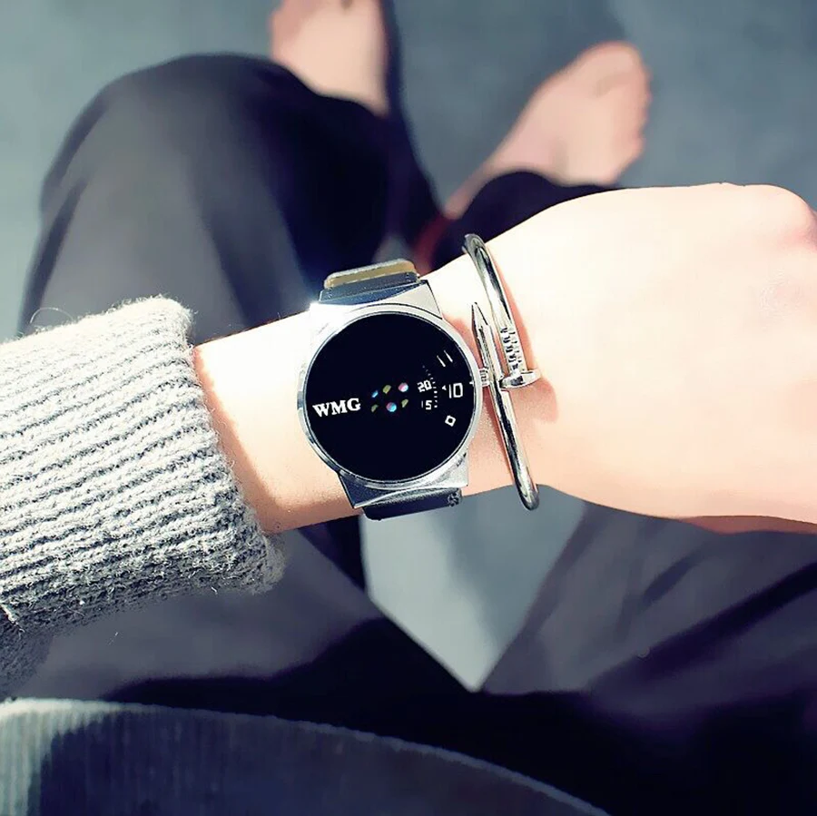 

Simple Women Watches Ladies Casual Leather Quartz Men Watch Female Clock Relogio Feminino Montre Femme