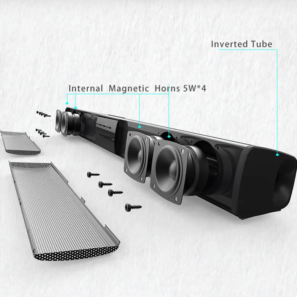 20 Вт Bluetooth Колонка s Hi Fi домашняя система объемного звучания звуковая панель