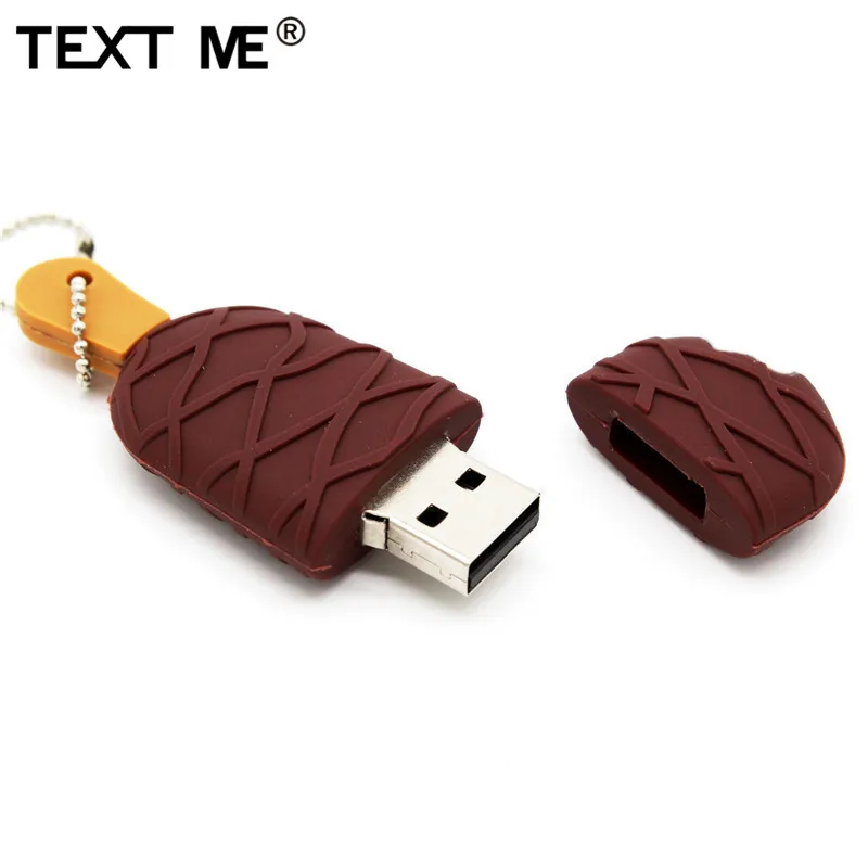 Напиши мне 64 Гб usb2.0 прохладное лето каждый деньмини Мороженое карту флэш памяти с