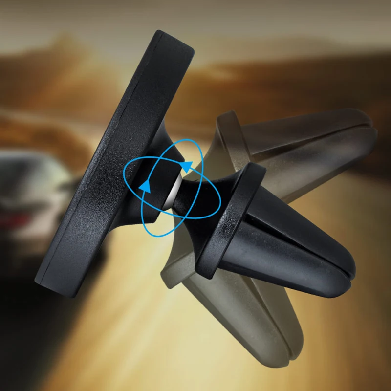 

15W magnetic car wireless charger for iPhone 12/12 Mini/12 Pro 360 degree rotating car navigation bracket with magnet sticker