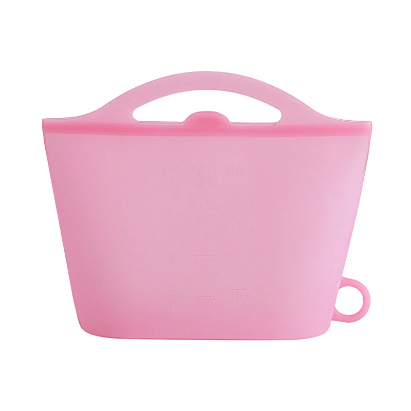 

Силиконовый Пакет для хранения пищевых продуктов, Многоразовые Пакеты с застежкой-молнией для хранения пищевых продуктов, герметичный пак...