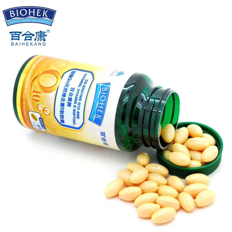 

Lily, coenzyme Q10 natural vitamin E soft capsules adult Q10 coenzyme elderly health care products