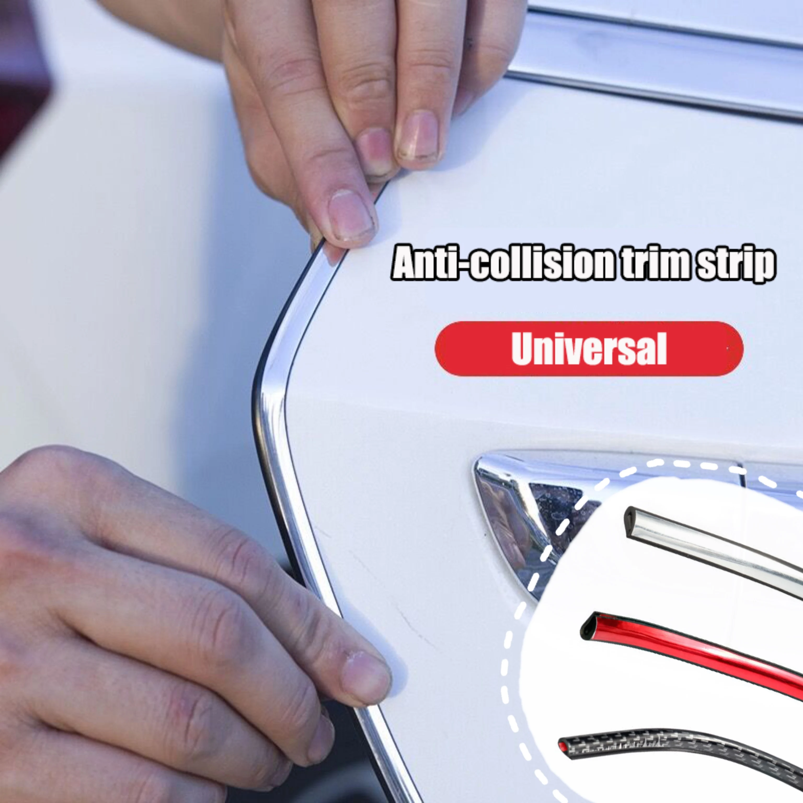 Защита дверей автомобиля стильные полоски на авто 5 м Автомобильная наклейка