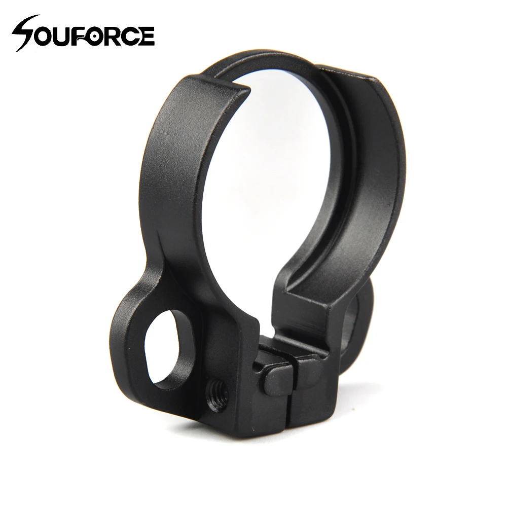 

1 шт., зажим из алюминиевого сплава, одноточечное крепление для строп, высококачественный переходник для обеих рук, прочная буферная трубка