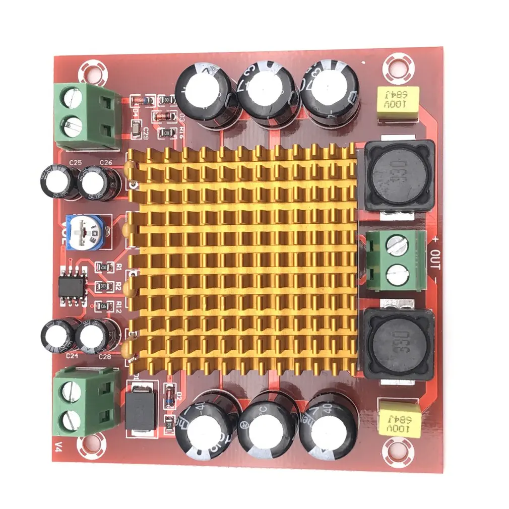 

XH-M544 150w Digital Audio Amplifier Board TPA3116DA Mono Digital Power Supply Audio Amplifier Power Amplifier Board