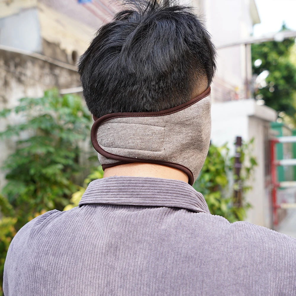 Зимняя флисовая маска для лица ветрозащитная велосипедная Балаклава шейный