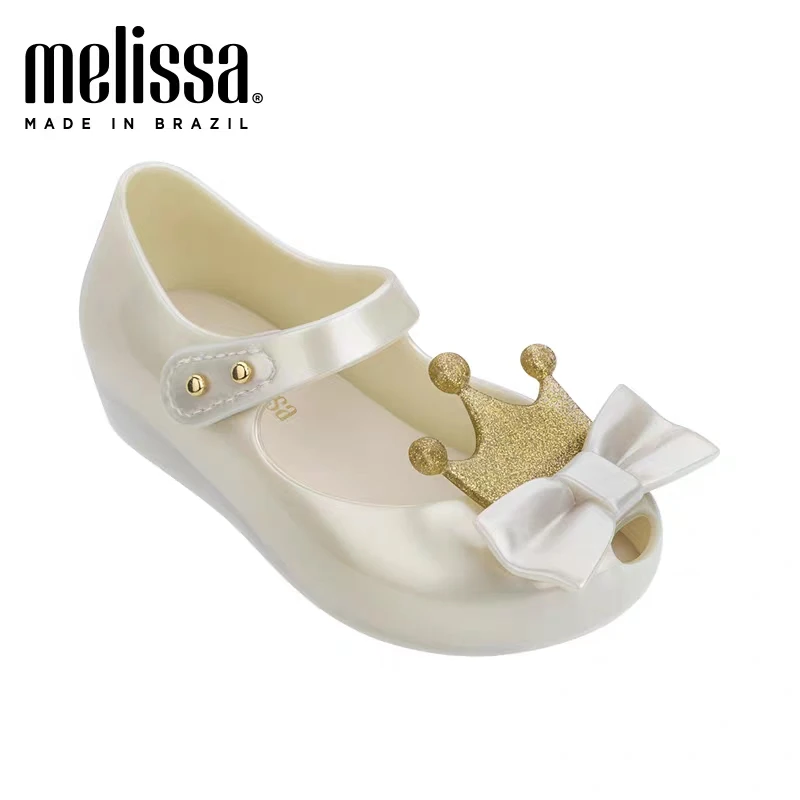 

Mini Melissa Ultragirl Princess Girl Jelly Shoes Beach Sandals 2020 Baby Shoes Soft Melissa Sandals Kids Non-slip Princess Shoes