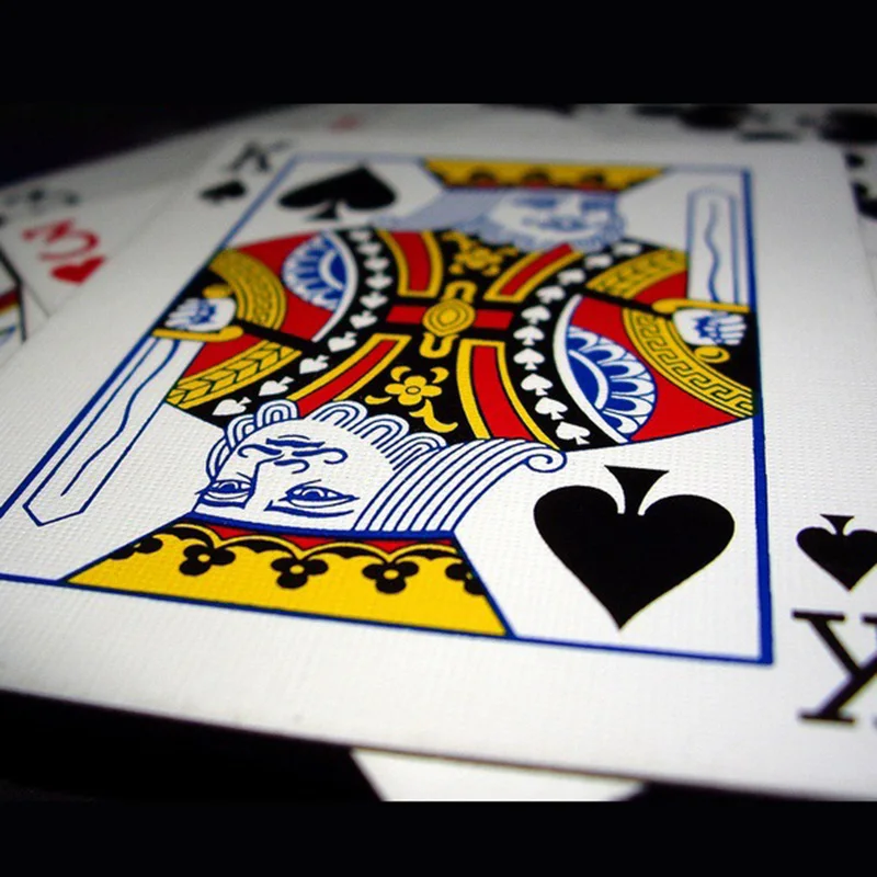 1 шт. синие/красные Оригинальные велосипедные бумажные игральные карты