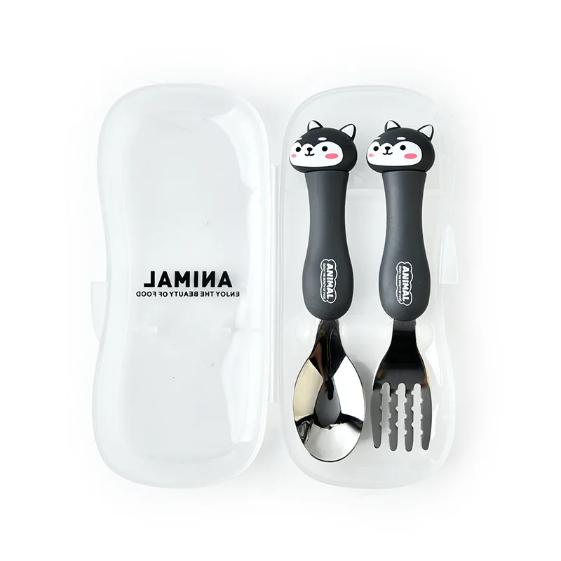 Набор посуды из нержавеющей стали с вилкой и ложкой | Дом сад