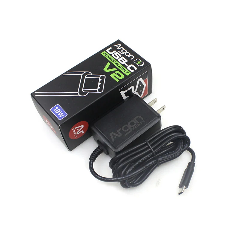 

Raspberry Pi 4 Argon One M.2/V2 Power Supply 5.25V 3.5A Power Adapter Charger For Raspberry Pi 4 Model B 4B