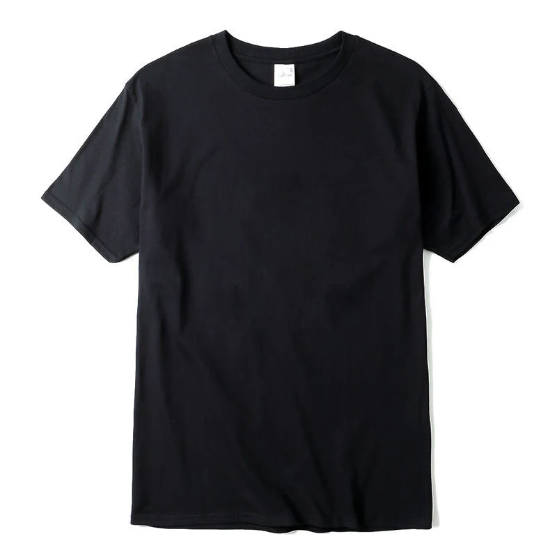 

Men's high quality 100 polyester solid color T-shirt brand new casual O-neck short-sleeved shirt Harajuku men's short-sleeved cl