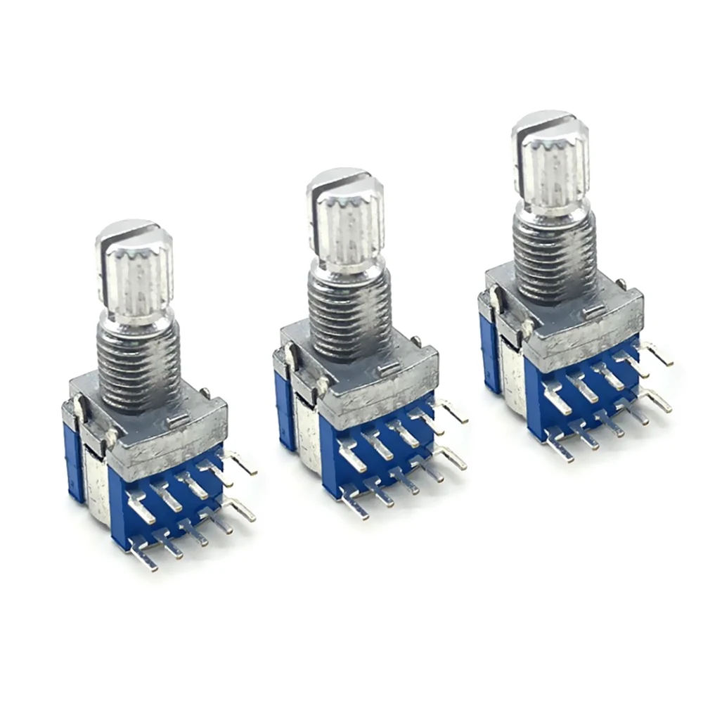 

5Pcs 15mm Shaft Small Sealed Band Switch RS1010 1 Pole 5 Position 2 Pole 4 Position 2 Pole 3 position