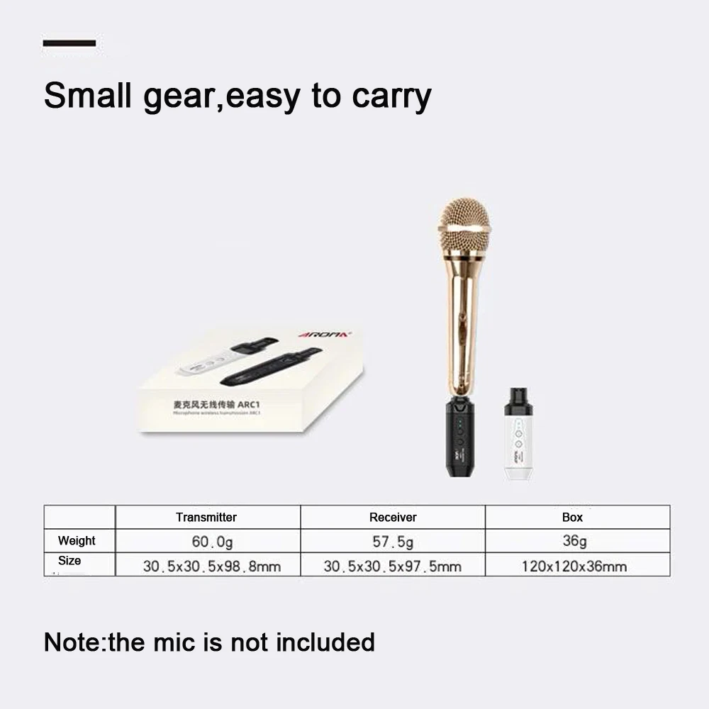 Аромат 5 8 ГГц Беспроводной микрофон Системы передача звукового сигнала 4 Каналы