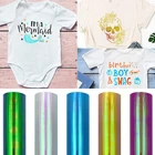 DIY пленка с надписью глянцевая виниловая Термотрансферная пленка Лазерная плоская пленка с надписью одежда футболка 5 цветов