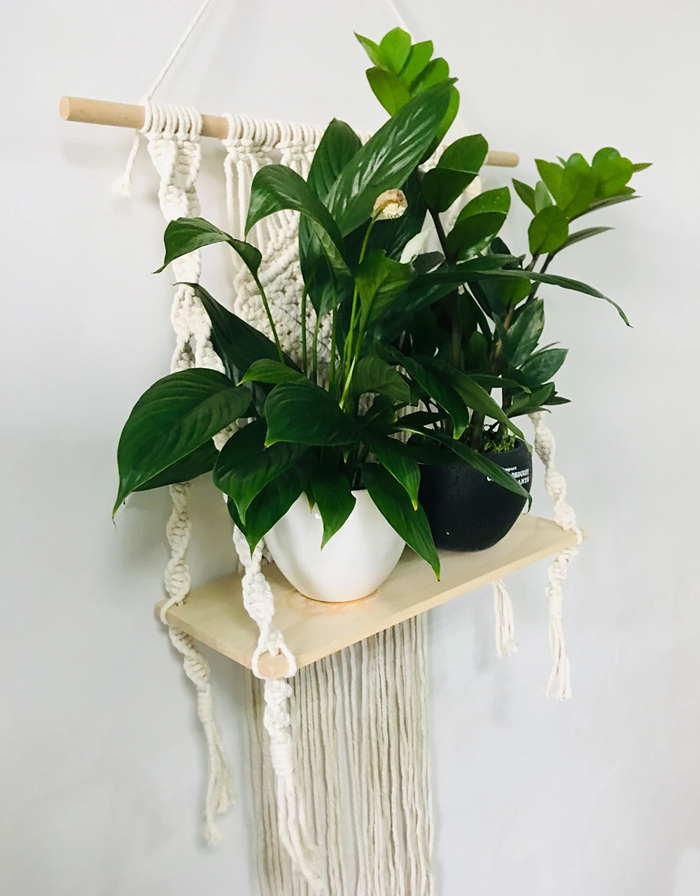 Woven Cotton Macrame Plant Hanger Rope Pot Hanging Holder Wall Decor |