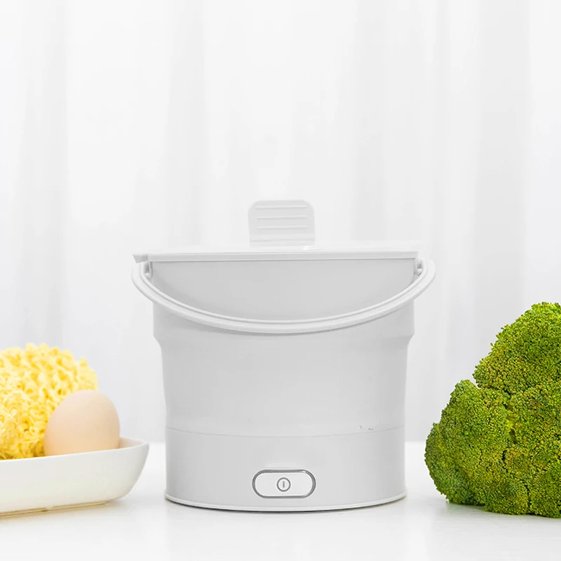 600ML портативный дорожный горшок для офиса Электрический варочный котел 110v