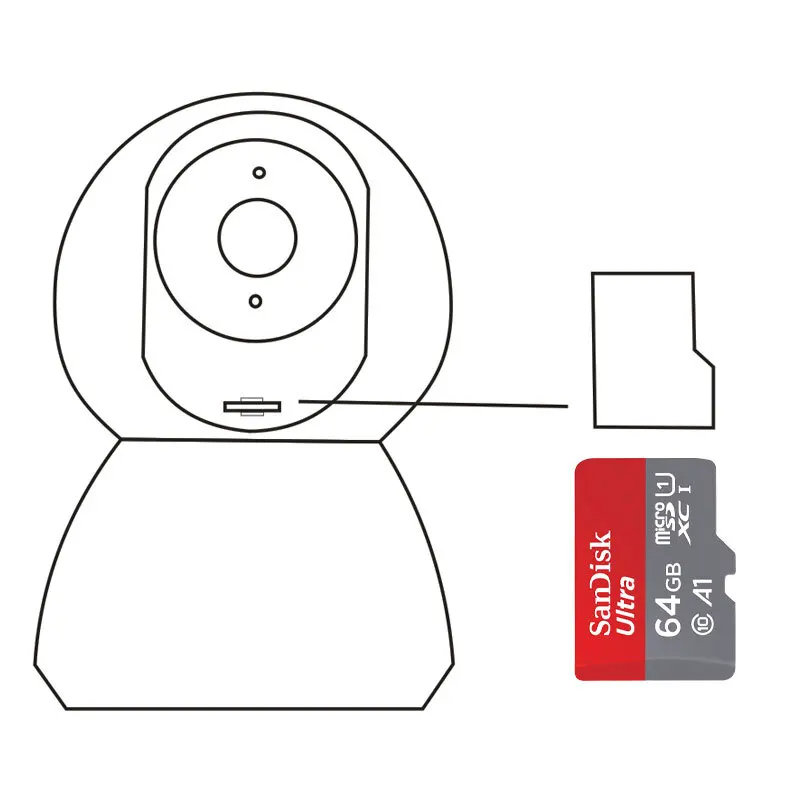 Sandisk Ultra Memory Card 32gb 64gb 128gb 200gb 256gb micro SD Class 10 microSDHC/SDXC TF 98MB/S 100MB/S for UAV Cellphone | Компьютеры и