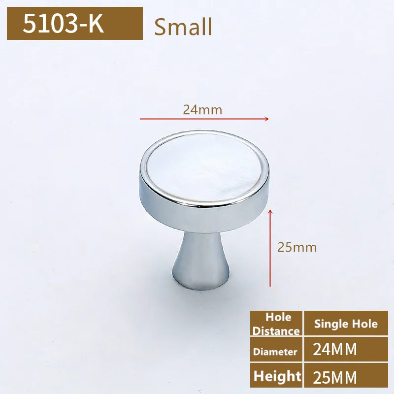 5103-K-small Круглый мраморный узор ручка крюк комод ящик ручки рукоятки ручки Мебельная ручка ящика оборудование - Цвет: 5103-K-small