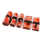 1224364872 отверстия холст рулон карандаш для макияжа Шторы Карандаш сумка чехол для хранения косметических принадлежностей