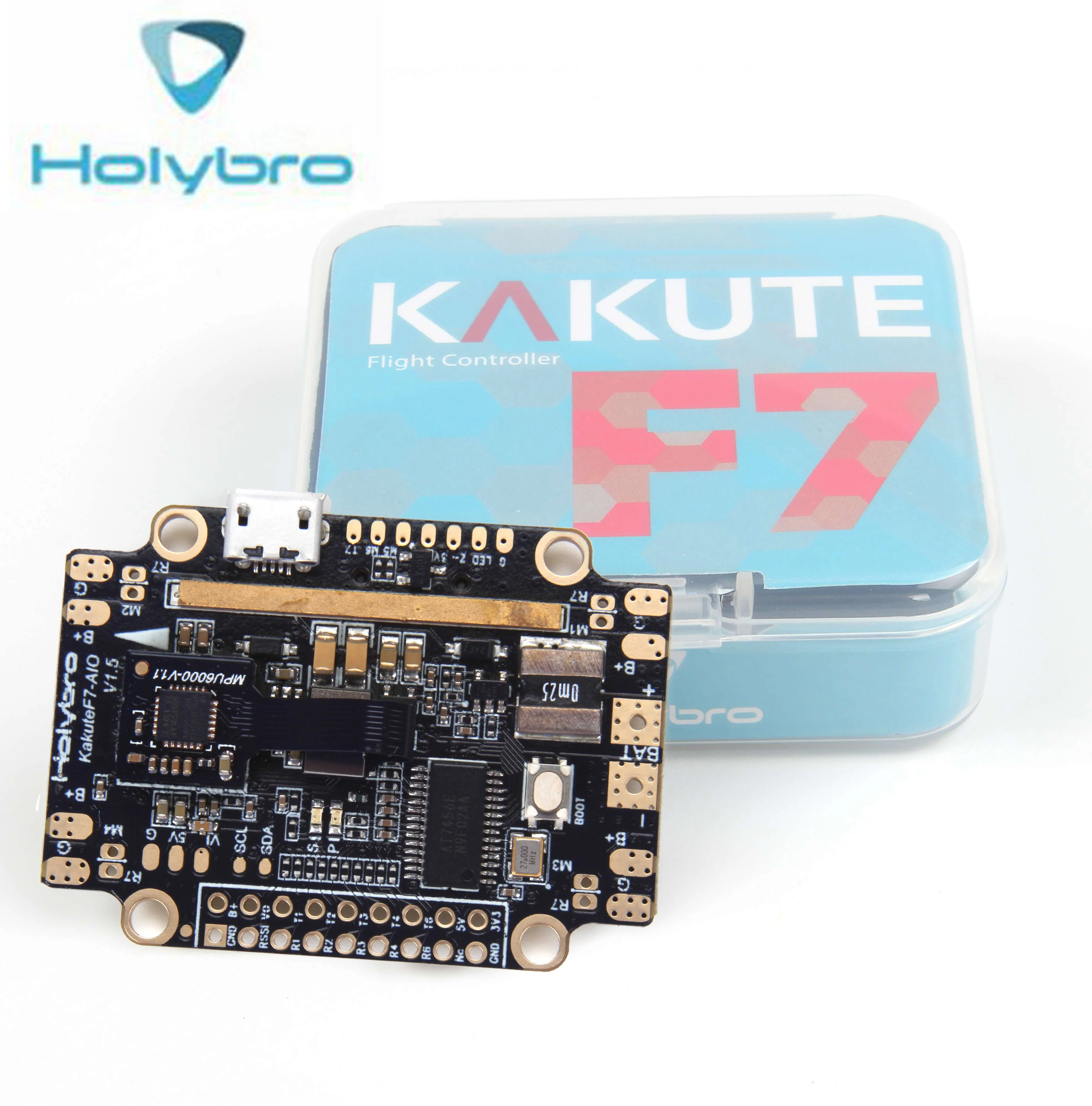 Контроллер полета Holybro Kakute F7 AIO 1 5 В STM32F745 BMP280 IMU Betaflight OSD интегрированный FC