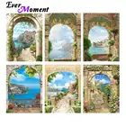 Алмазная живопись Ever Moment, арки, пейзаж, мозаика, квадратные сверла из смолы, 5D, сделай сам, вышивка, подарок, украшение для дома, S2F2609
