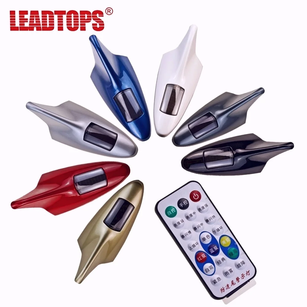 

LEADTOPS LED Car Rear Tail Light Emergency Warning Strobe Lights with Trailer Lamps Tailight Assembly-Solar Powered 12V